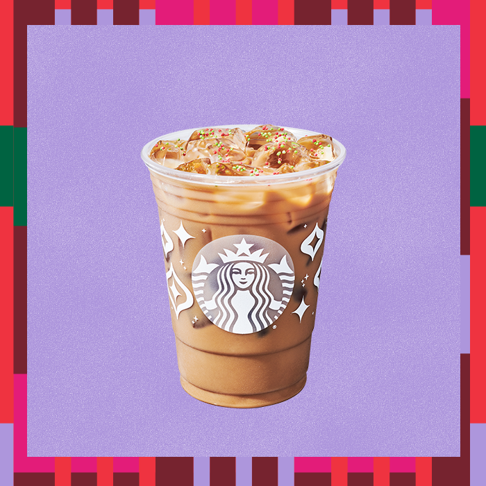 starbucks iced sugar cookie almondmilk latte