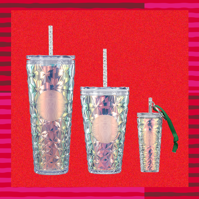 starbucls iridescent winter white cold cups
