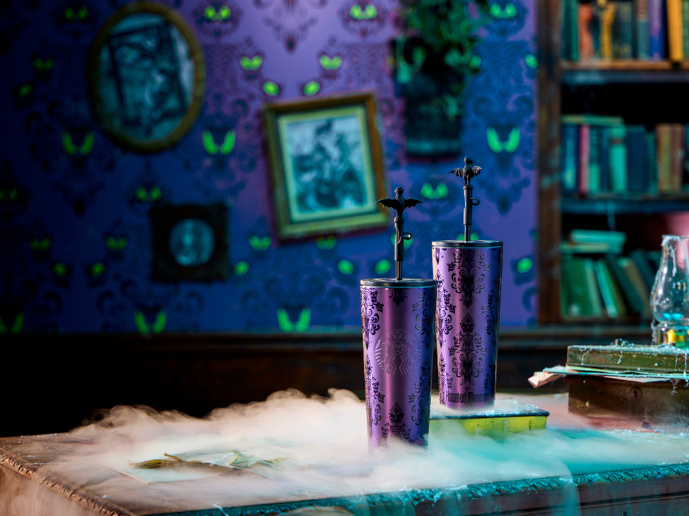 haunted mansion starbucks tumblers