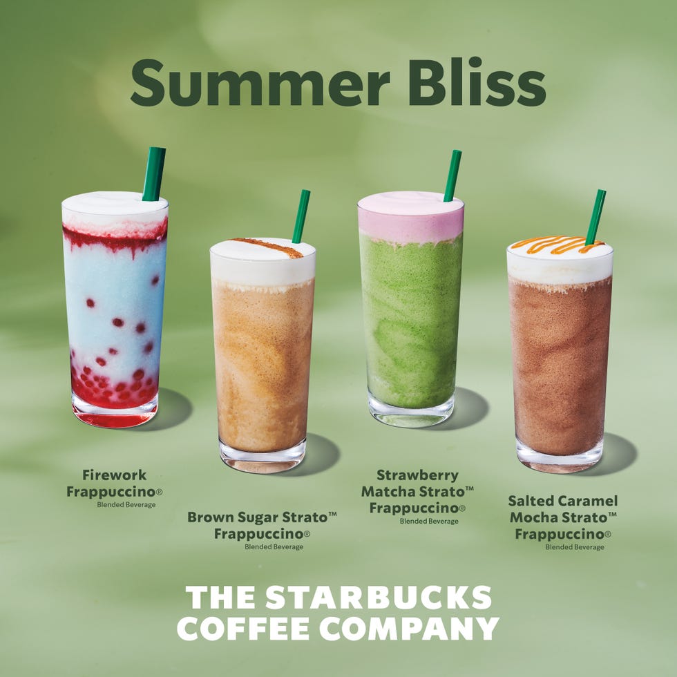 starbucks frappuccinos