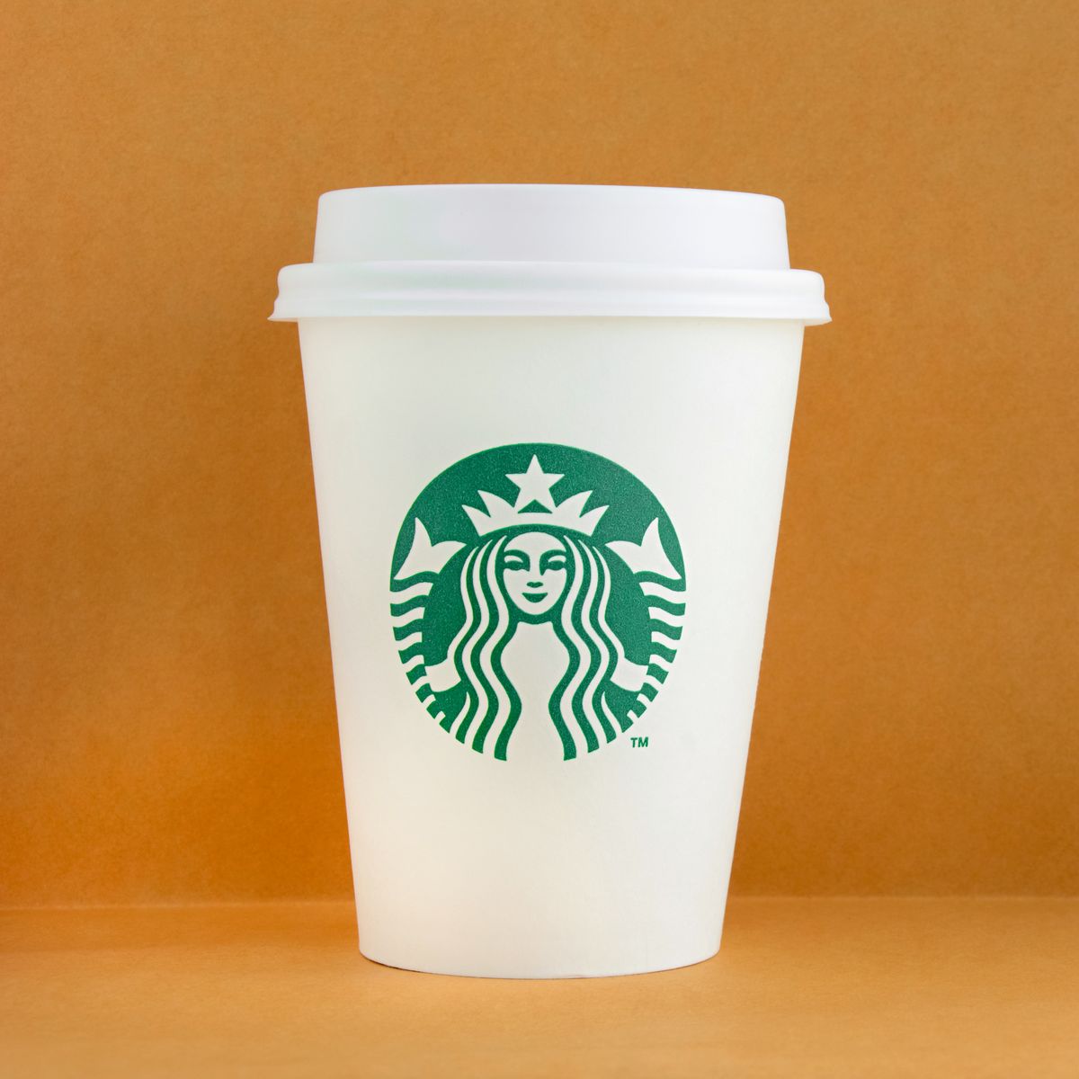 Starbucks paper coffee cup