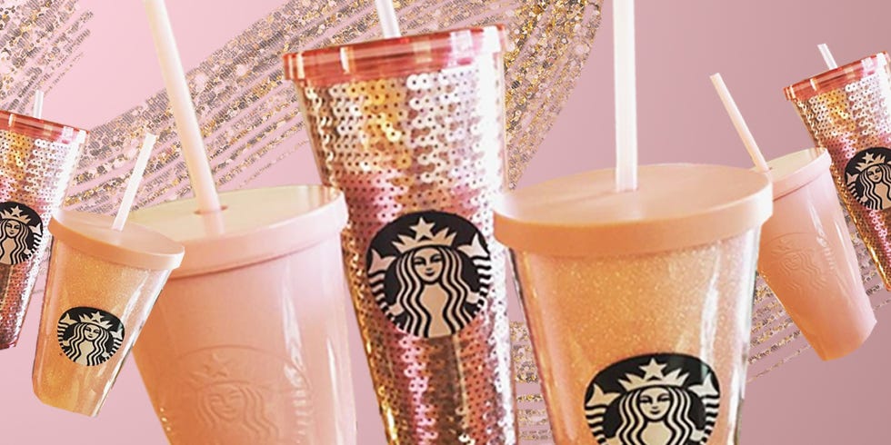 Starbucks Has a New Rose Gold Tumbler, and You'll Need Sunglasses