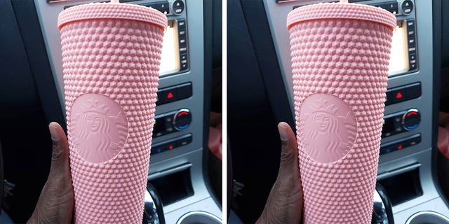 Hot Pink LV Starbucks Cup 💗 Order yours now in tiktok shop just