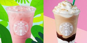 starbucks guava passionfruit drink, s'mores frappuccino