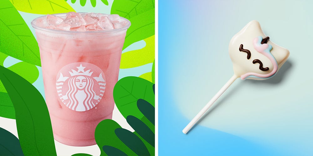 Starbucks’ New Summer Menu Includes an Iced Guava Passionfruit Drink and Unicorn Cake Pop