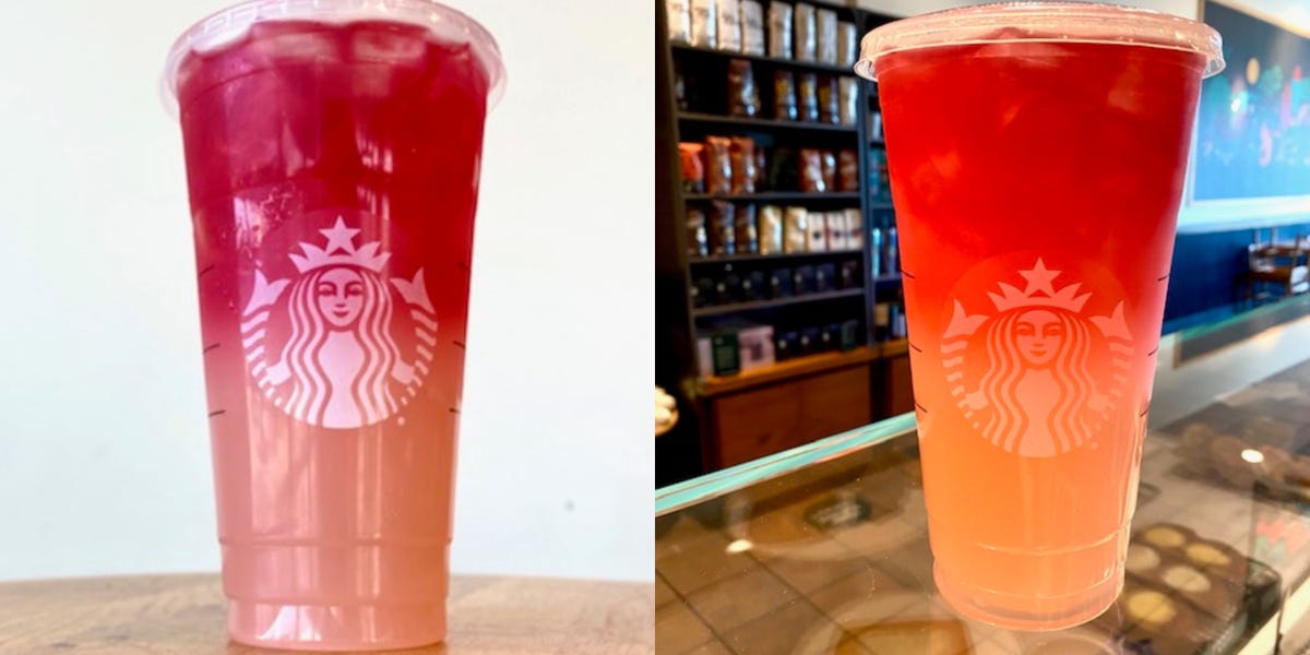 Sunset Orange Tumbler by Starbucks