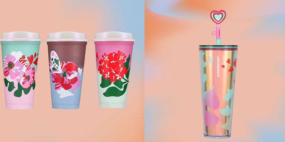 Starbucks' Reusable Cup Range Now Comes In New Styles For Spring