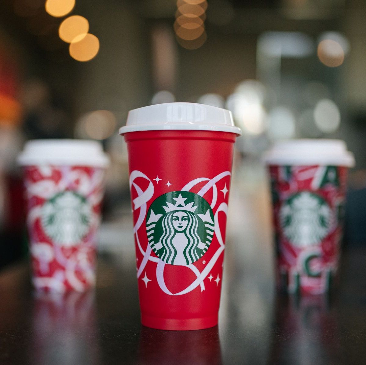 Starbucks Reusable Cups  Adorable Holiday Inspired Cups!