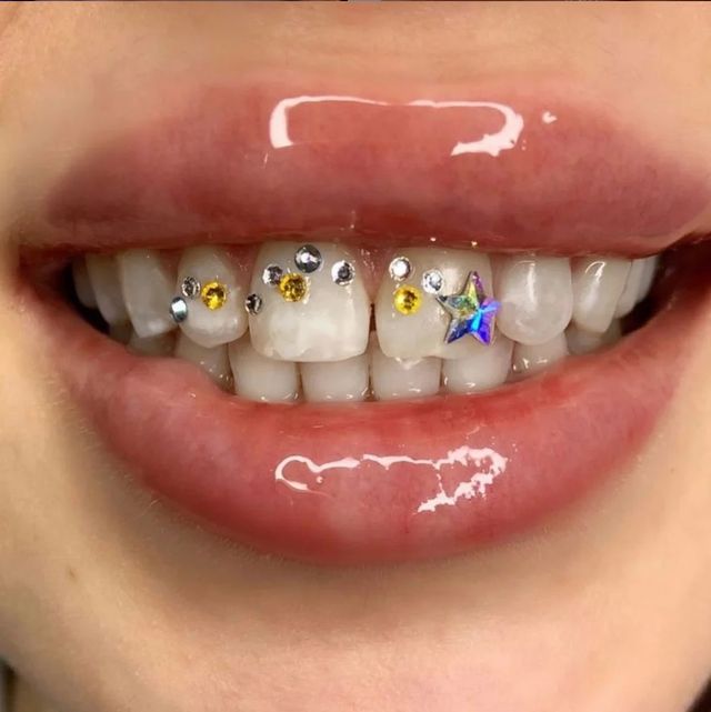 Kit Brillantini Per Denti Kit Brillantino Dente Tooth Gems Kit
