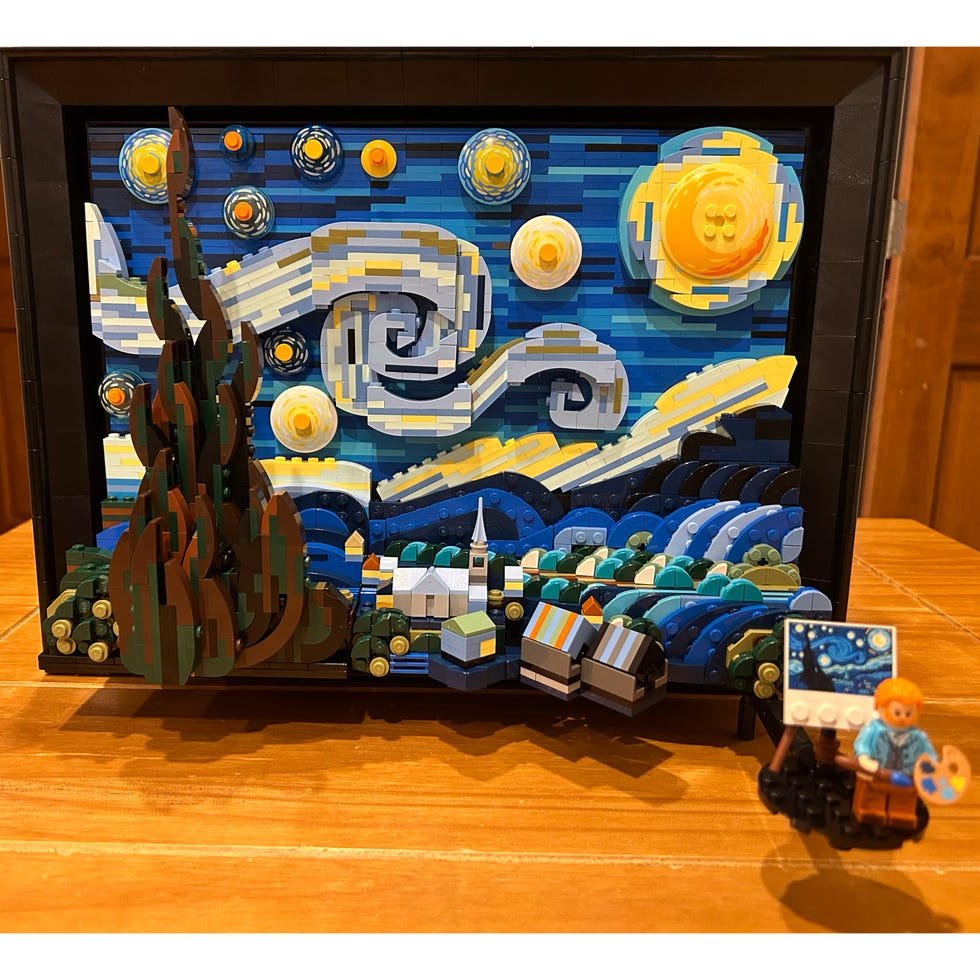 starry night lego set