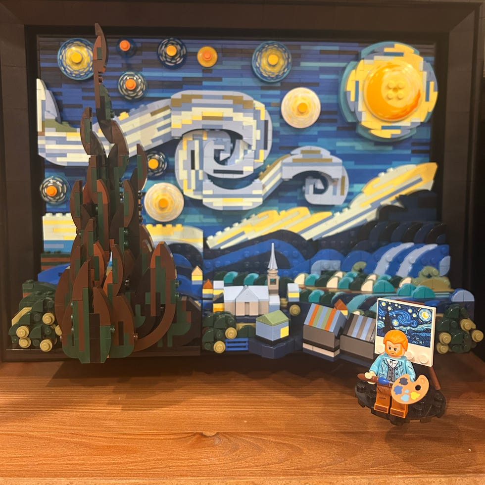 starry night lego set