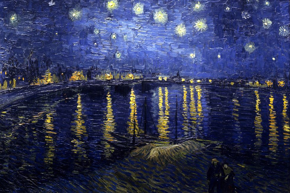 starry night over the rhone