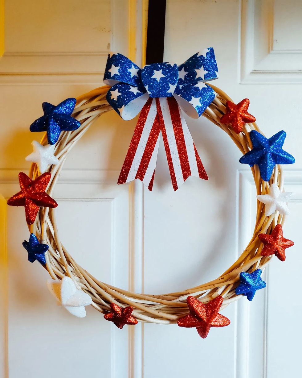 stars and willow 4th of july wreaths