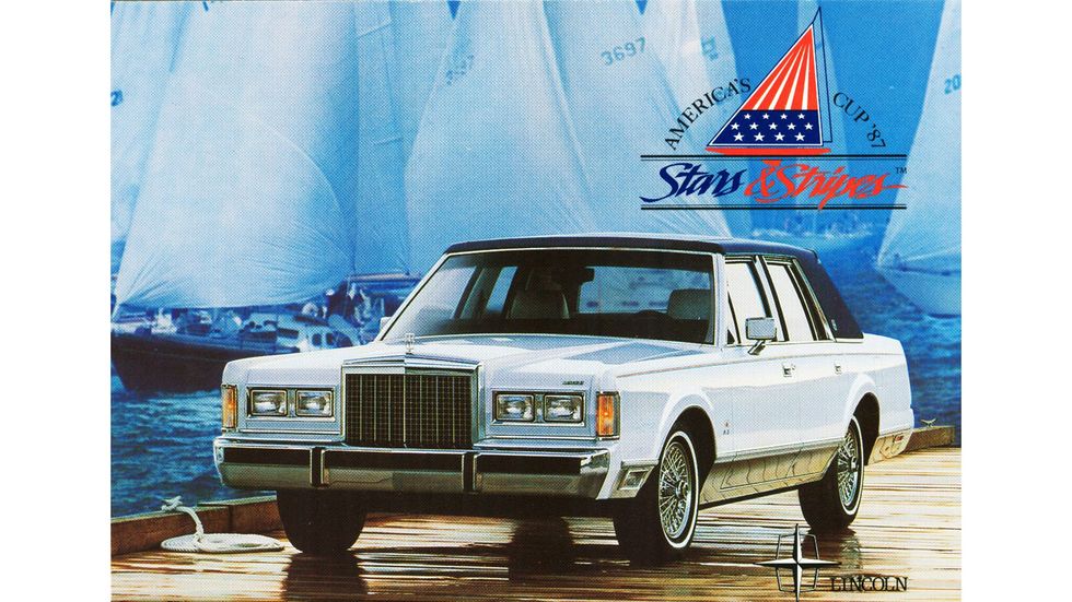1987 lincoln town car stars and stripes edition