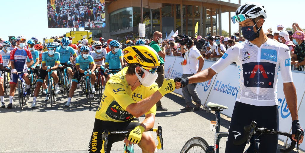 Un test COVID-19 positivo non finirà nessuno al Tour de France