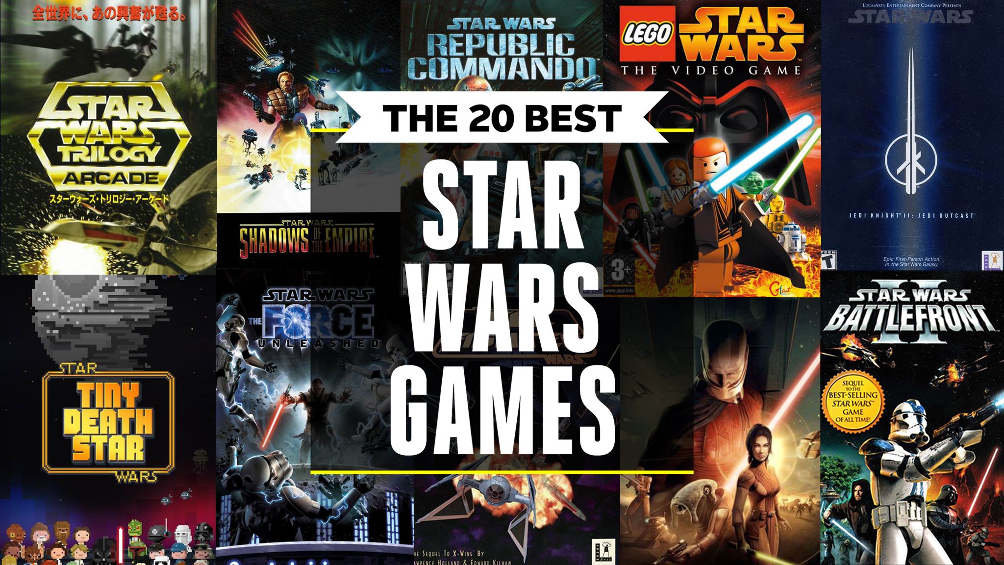 The best Star Wars video games of all time, revealed