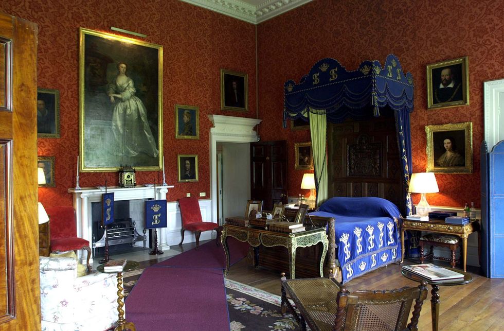state bedroom althorp house