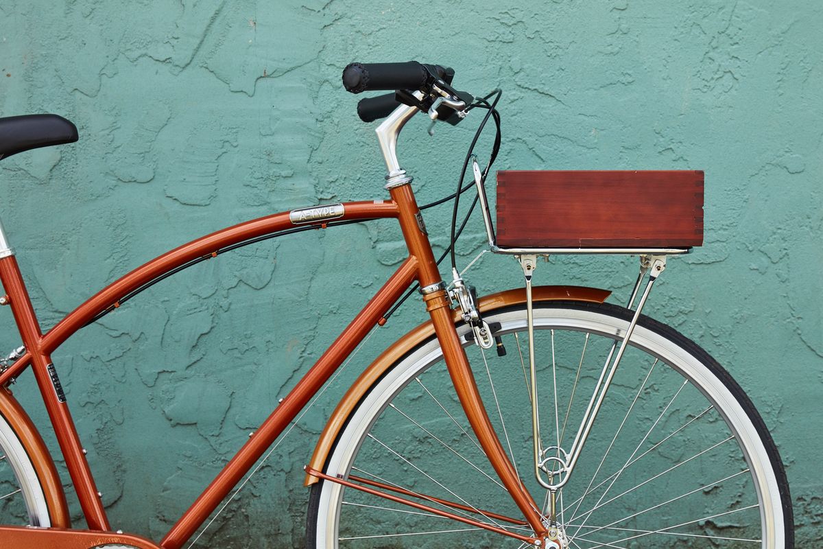State Bicycle Co. Wooden City Bike Crate