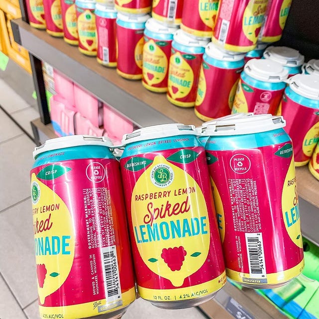state of brewing's raspberry lemon spiked lemonade