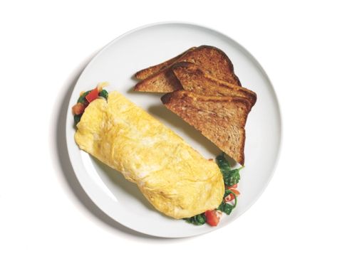 Cheesy Eggs on Toast