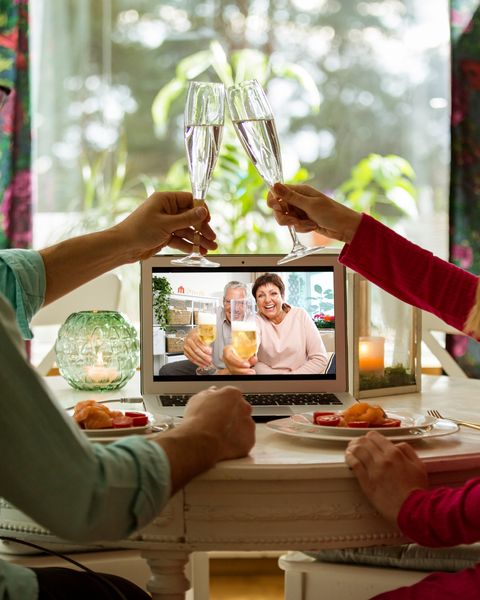 at home date night ideas virtual double date