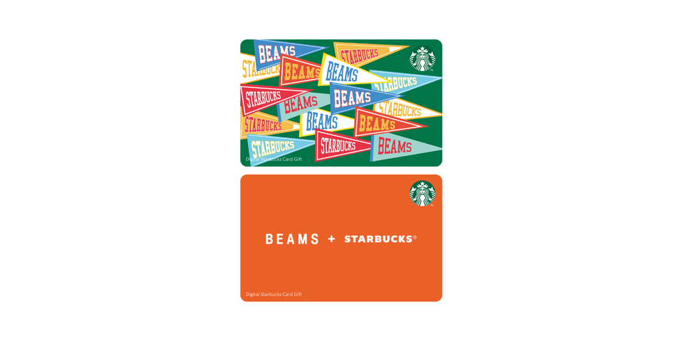 高価値 BEAMS スタバ ビームス スローケット 2枚 オレンジ ベージュ アウトドア寝具