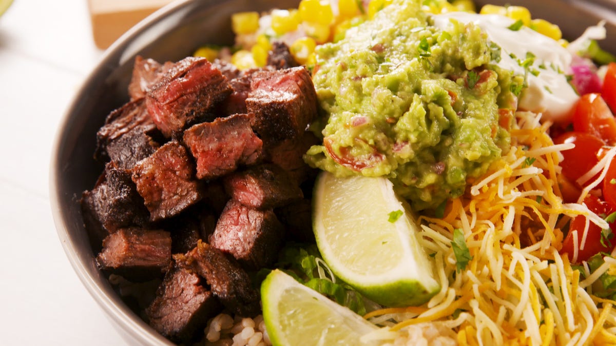 preview for These Steak Burrito Bowls Slay Chipotle's