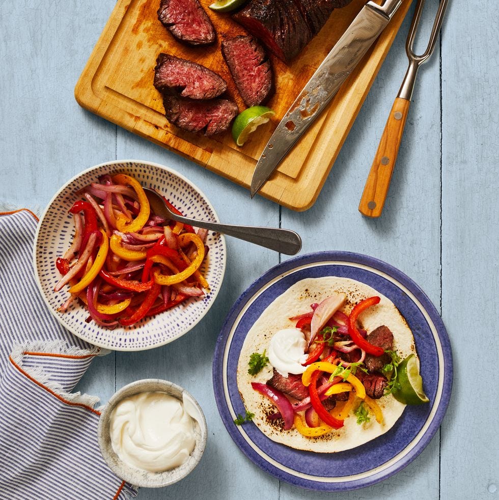 steak fajitas