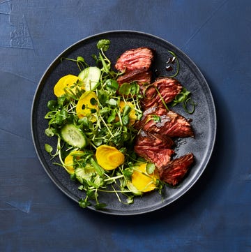 Steak with Pickled Veggies steak with pickled veggies