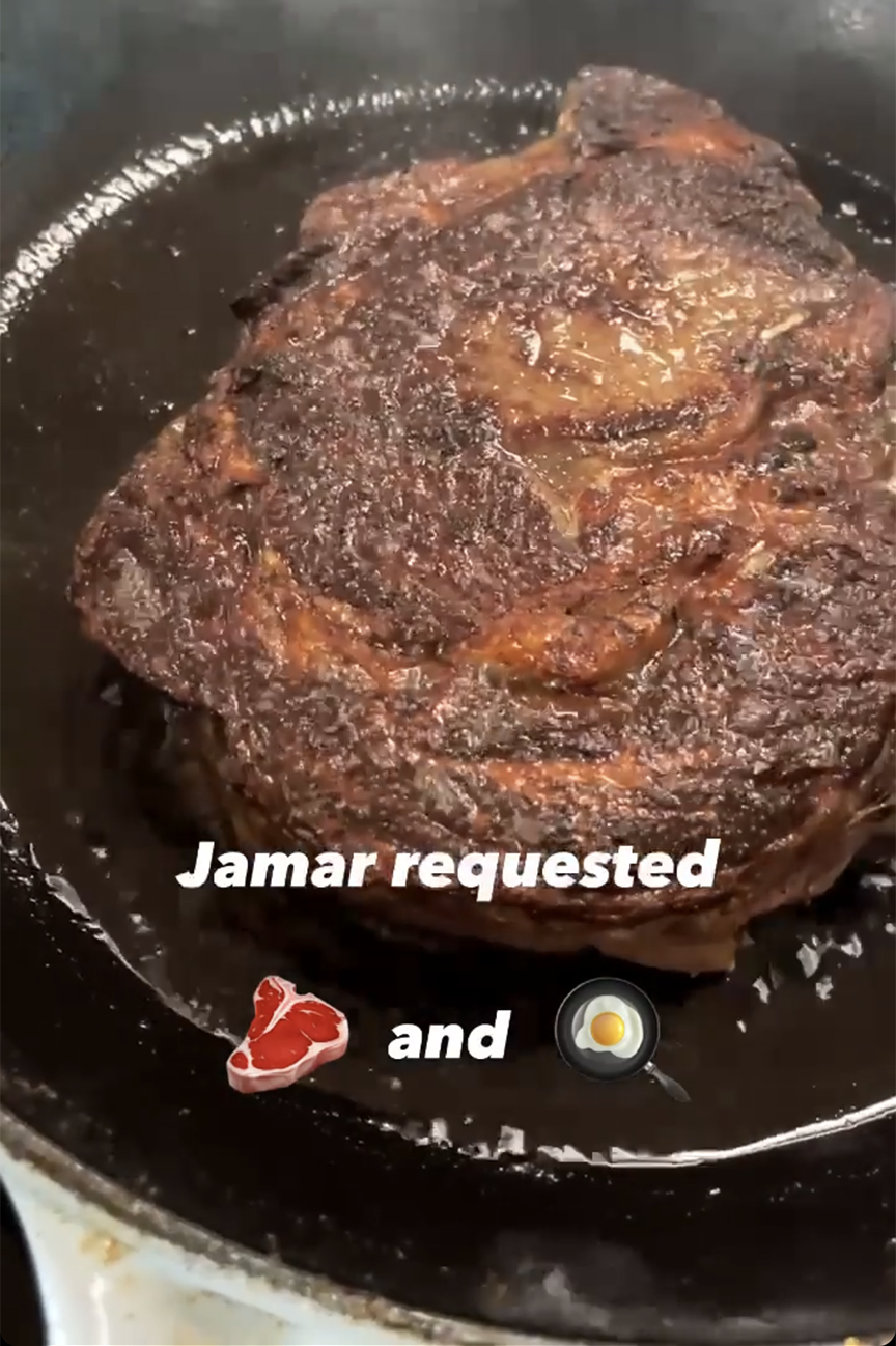 ree's breakfast for jamar