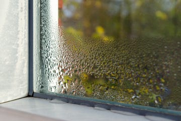 ventana con condensacion de agua
