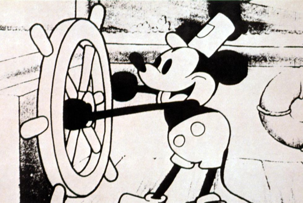 Steamboat Willie, Lobbykarte, Mickey Mouse, 1928