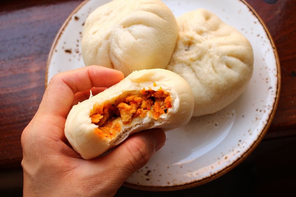 steamed buns baozi