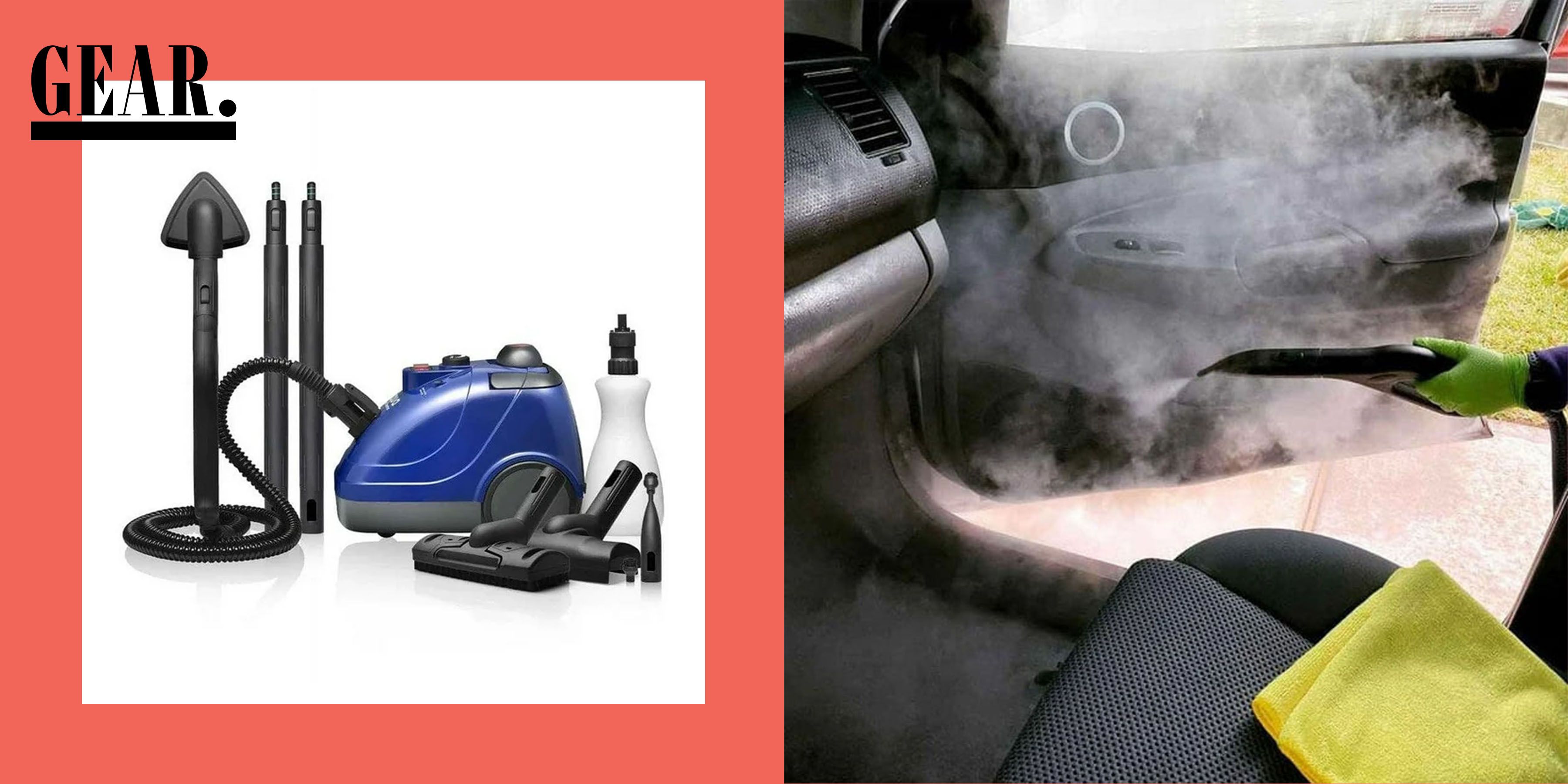 Steam Cleaner, professional and home deep 2024 clean detail car 21 Accessories