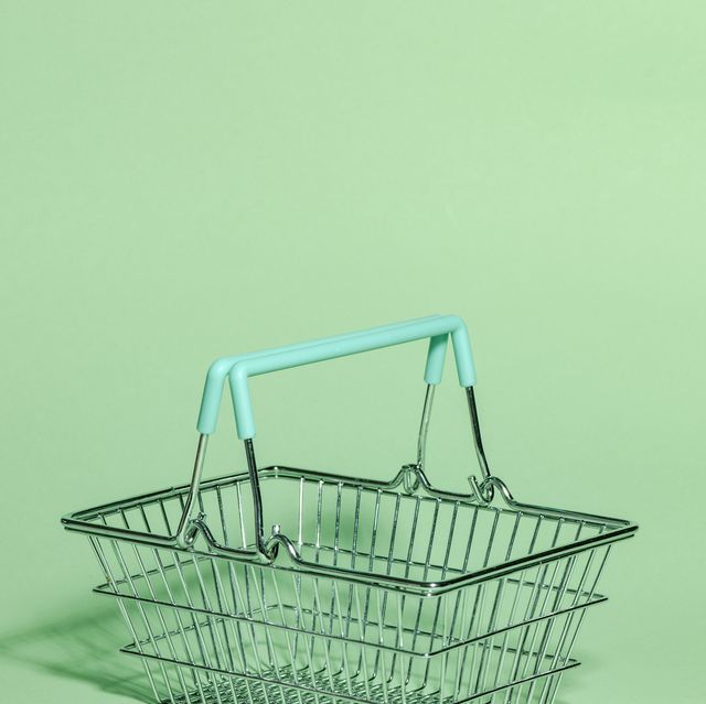 steel wire shopping basket