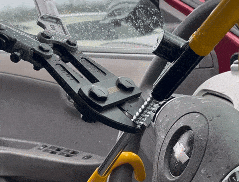 Steering wheel lock price sales