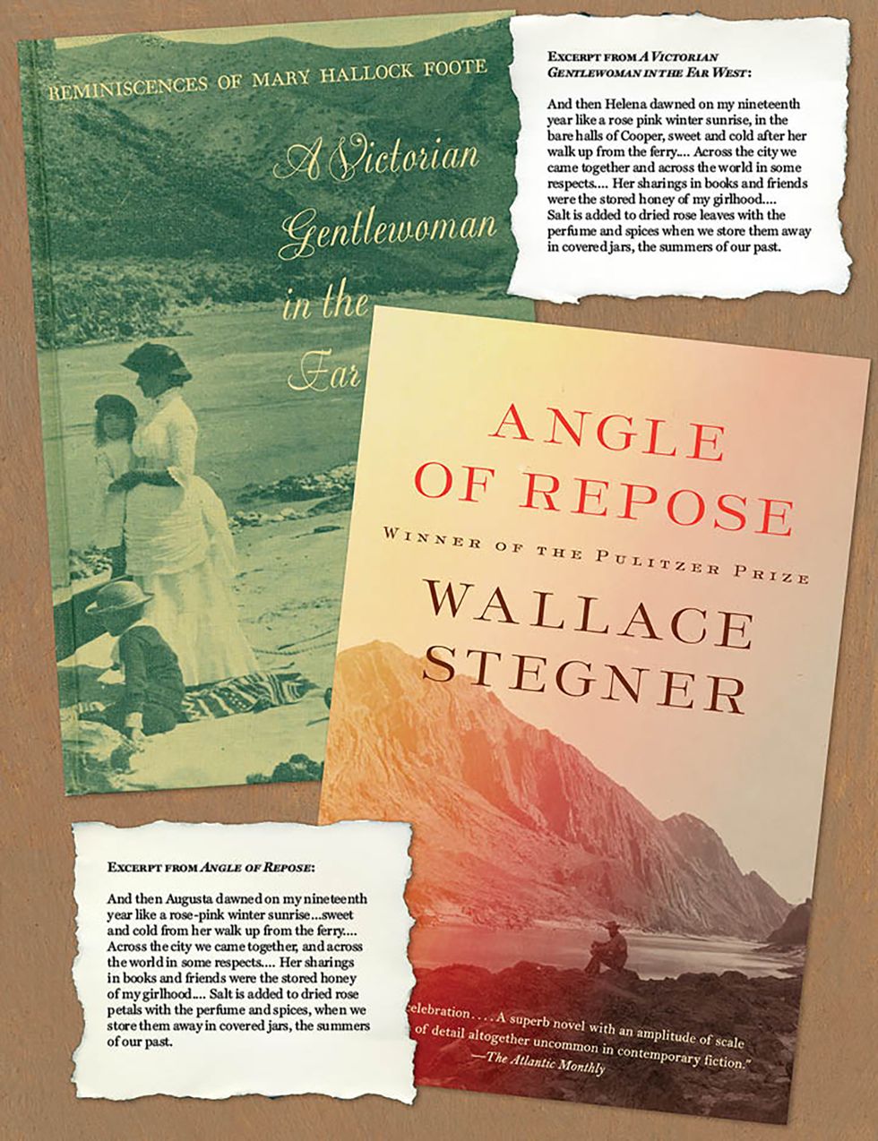 mary hallock foote, a victorian gentlewoman in the far west, wallace stegner, angle of repose