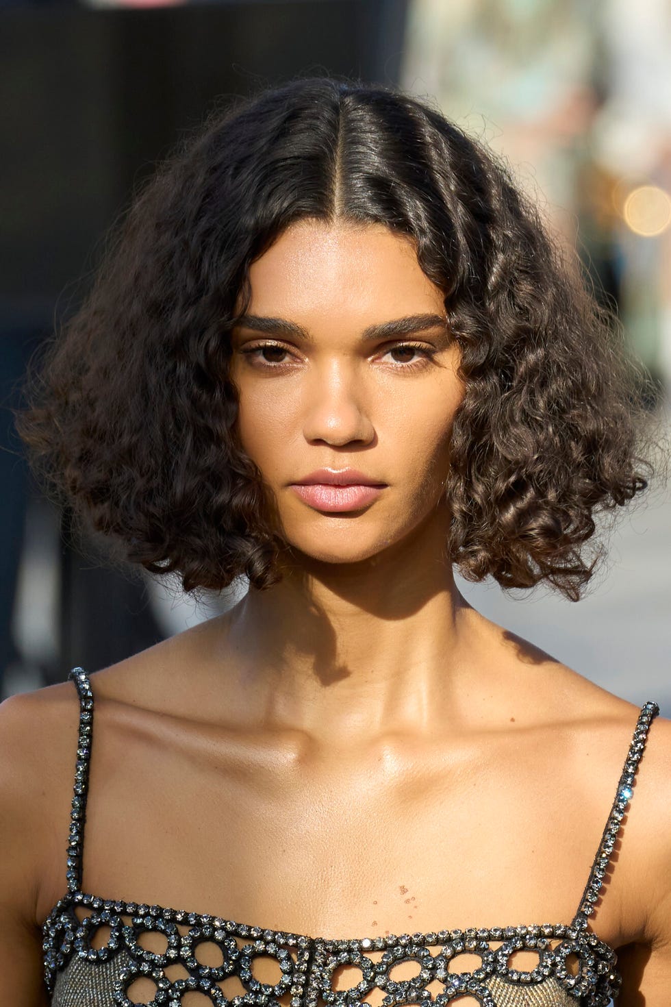 Curly Hair Woman