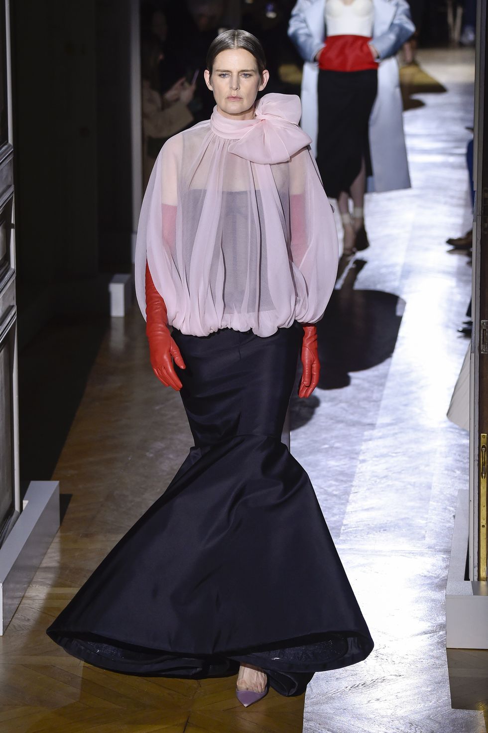 valentino  runway   paris fashion week   haute couture springsummer 2020