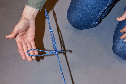modified trucker's hitch knot step 12