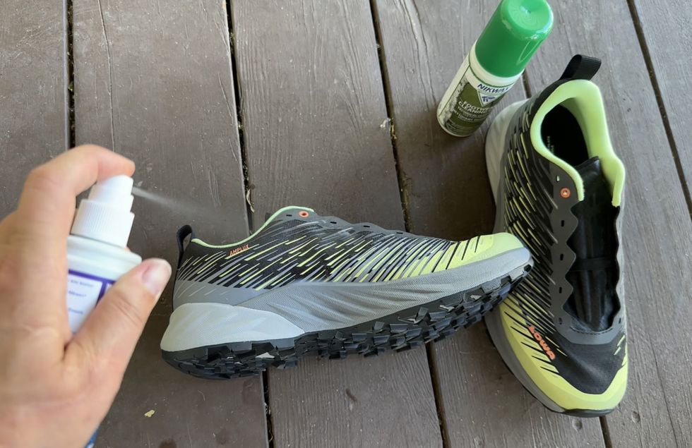 waterproof running shoes diy