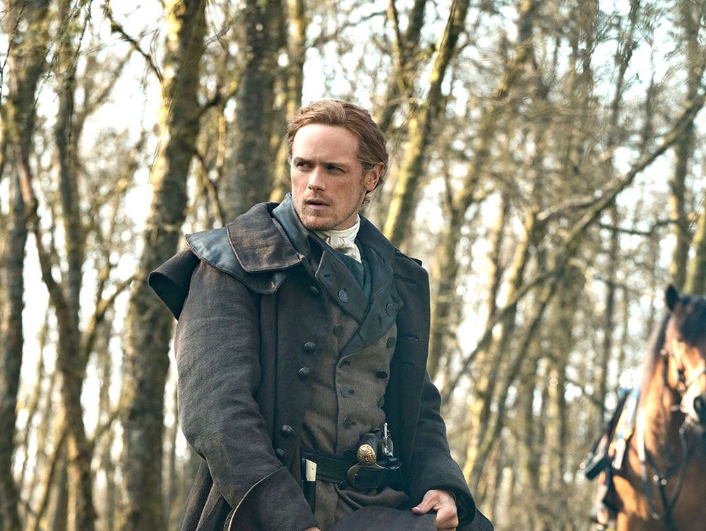 Outlander's Sam Heughan has a bone to pick with the show's fans