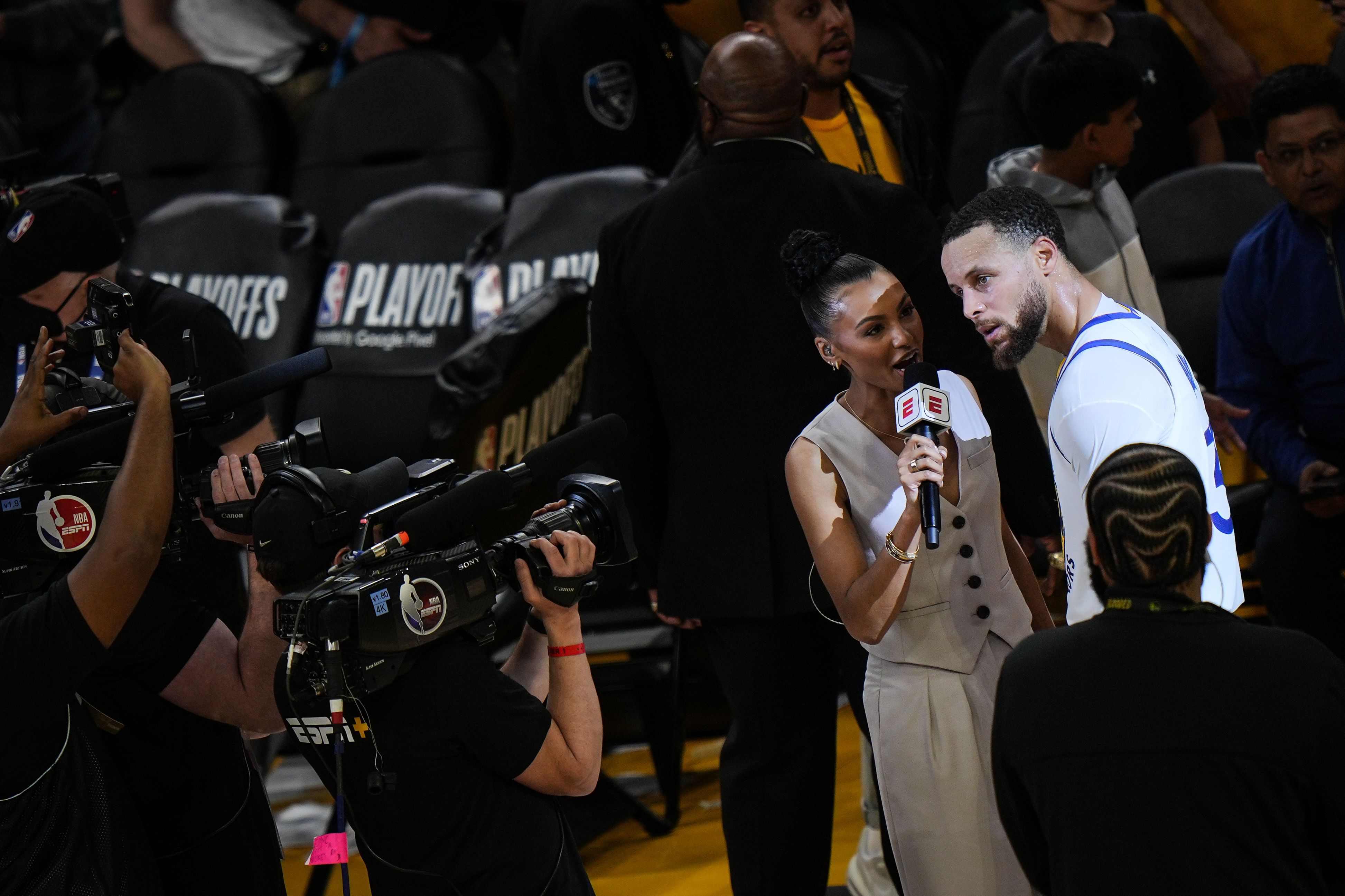 ESPN reporter Malika Andrews is first woman to host NBA Draft