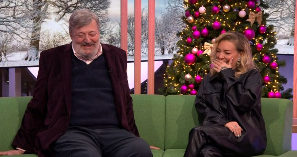 stephen fry and sheridan smith on the one show