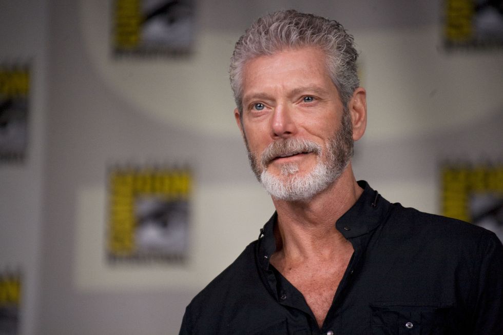 san diego, ca   july 23 stephen lang speaks on stage during day three of comic con 2011 held at the san diego convention center on july 23, 2011 in san diego, california photo by wendy redfernredferns