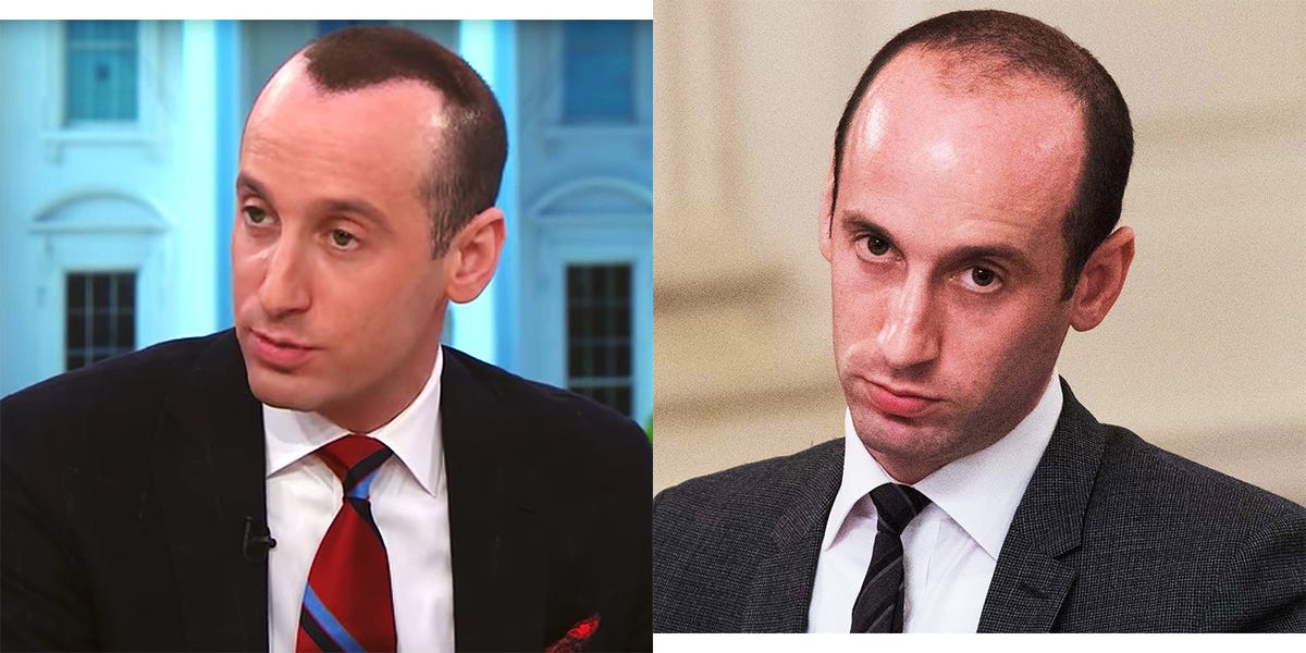 An Expert Explains What the Hell Is Happening With Stephen Miller's 'Hair'