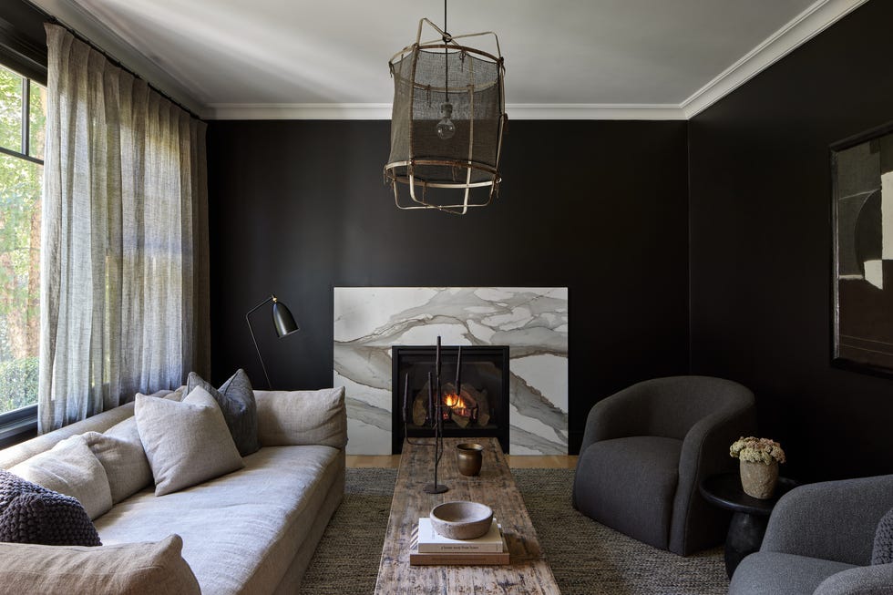 black living room, paint color trends 2025 black living room, paint color trends 2025