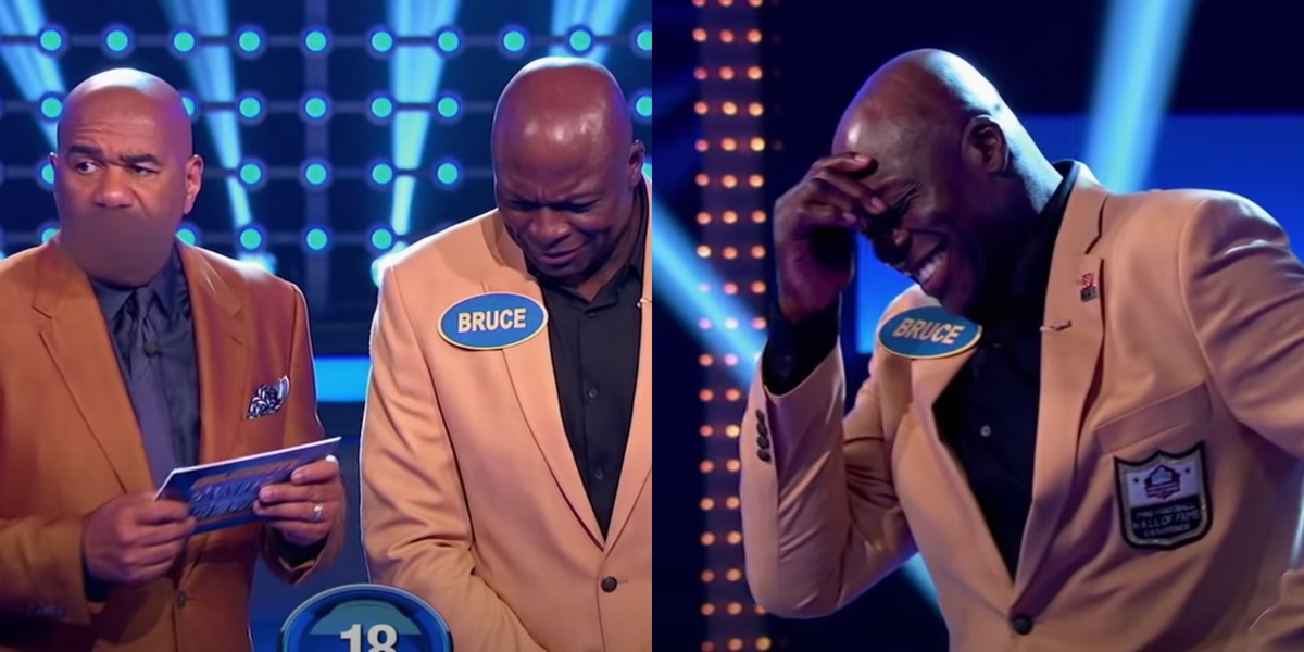 Watch: Buffalo Bills Legend Bruce Smith Goes Viral On Family Feud