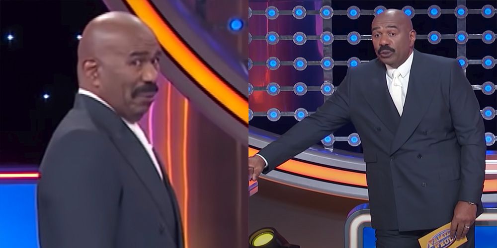 Steve Harvey Dropped Some “High-Level Shade” After One 'Family Feud ...