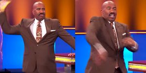 Steve Harvey THROWS His Cards After Hearing a 'Family Feud' Contestant’s Answer